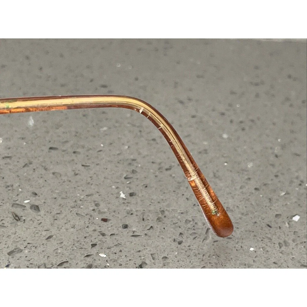 Reflexions Eyeglasses FRAMES ONLY 302 Brown 54-17-130 Full rim gold tortoise